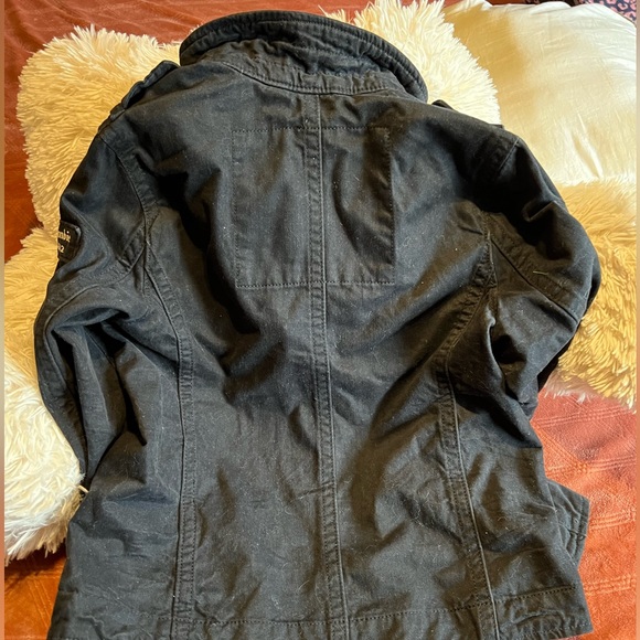 Abercrombie kids navy military jacket - Picture 2 of 7